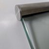 Aluminox Stainless steel slotted handrail for use on frameless glass balustrades